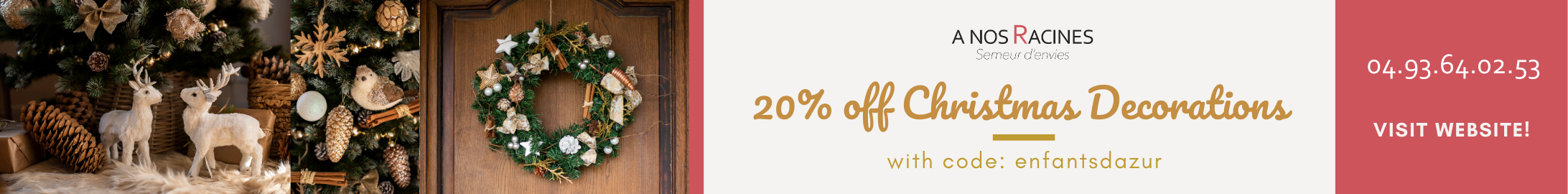 20% off Christmas Decorations