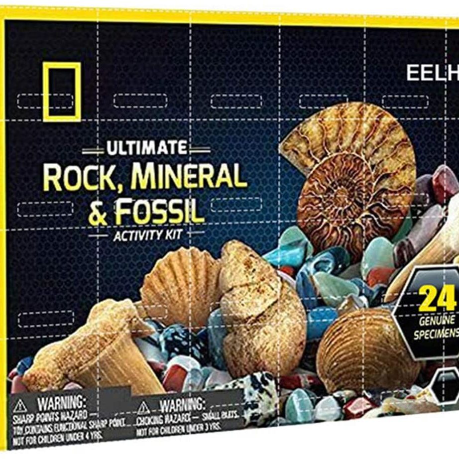 rock mineral & fossil advent calendar